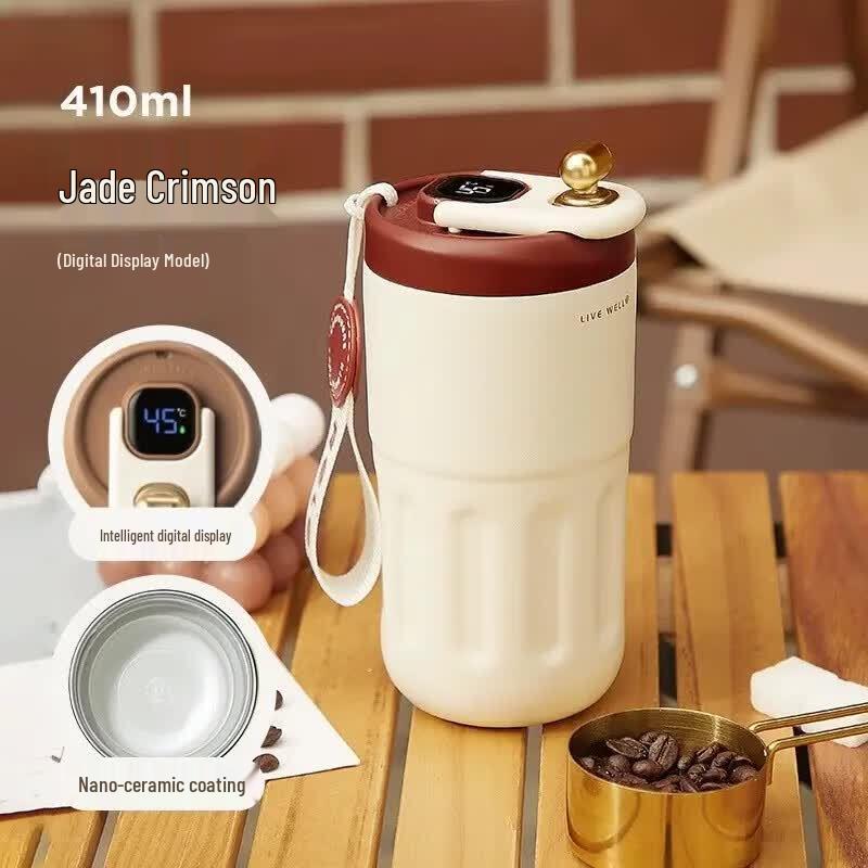 RELEA 316L Stainless Steel Smart Temperature Display Insulated Mug