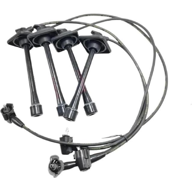 Ignition Cable Spark Plug Wire Set Compatible with Celica Corona Camry RAV4 Carina E 3SFE 5SFE Part No# 90919-22370 90919-22302