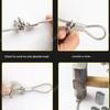 3mm Plastic-Coated 304 Stainless Steel Retractable Clothesline & Curtain Rope