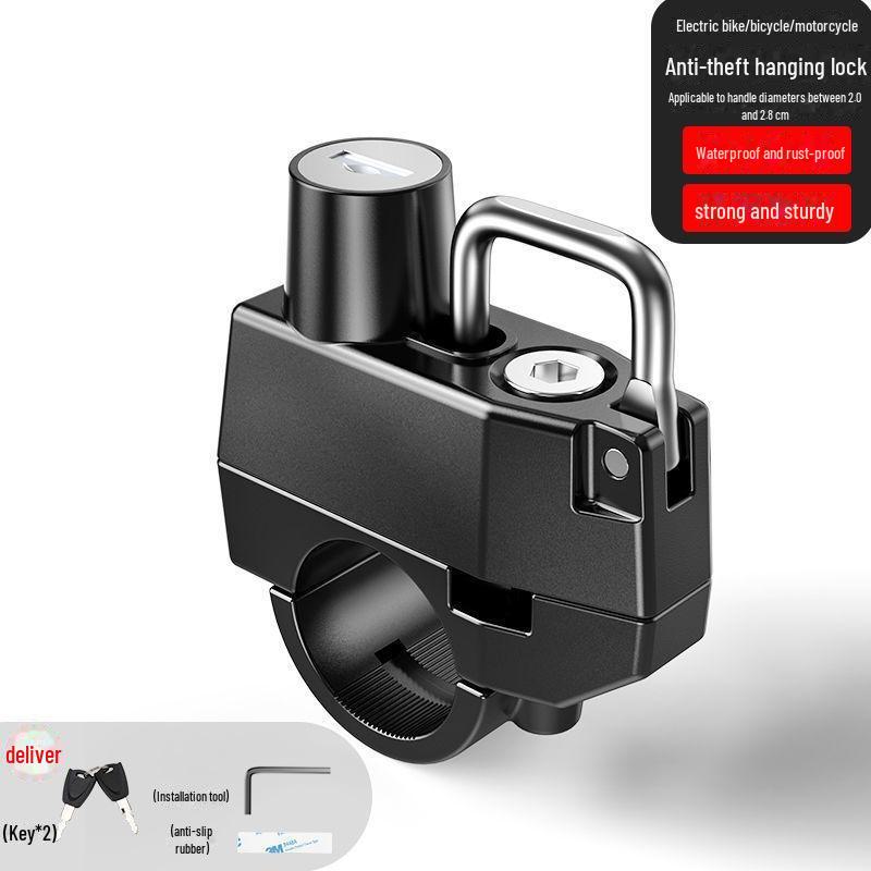 Electric Vehicle Helmet Lock: Universal Buckle Hook for Battery Motorcycle Pedal & Front Helmet - Buy 2, Get 1 Free!