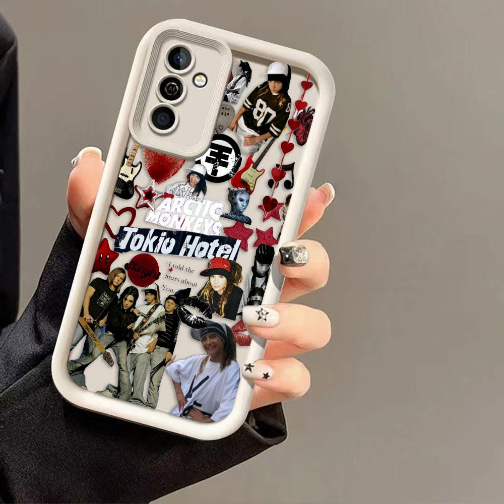 T-Tokio Hotel Tom Bill K-Kaulitz Phone Case For Samsung A07 A70 A03 A03S A04E A05 A05S A06 A11 A12 M31 M34 M51 M54 NOTE 20 Case
