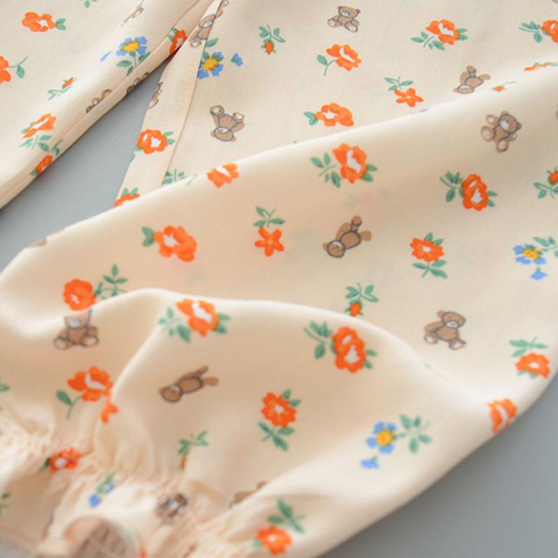 Girls' Summer Thin Mosquito Repellent Pants for Small and Medium-sized Children Baby Girls' Summer Outerwear Pants