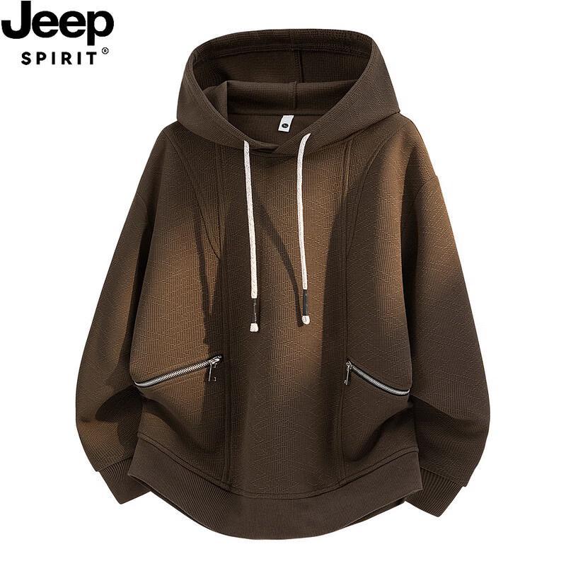 Мужской пуловер с капюшоном JEEP SPIRIT XL