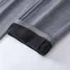 Women's Fleece-Lined Grey Hoodie Set - Warm, Versatile, Casual Round Neck, Perfect for Autumn/Winter.
