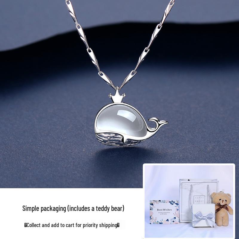 

Женское колье из стерлингового серебра на ключицу - Новая легкая роскошь 2025 года для подарка на День святого Валентина или день рождения