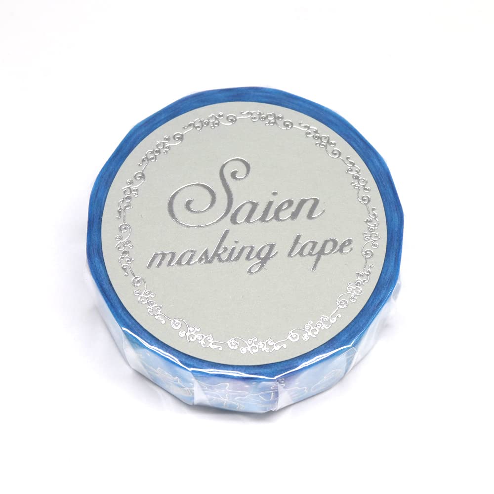 Kamiiso Sansho Japanese Washi Masking Tape In 15mm X 7m Shell Made Japan SAIENUR-3050