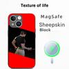 Custodia per Telefono Super Cool Toji Fushiguro Classico Anime Per iPhone 17 16 15 14 13 12 Plus Pro Max Lusso di Alta Gamma Magsafe Pelle di Pecora