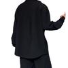Autumn Men'S Solid Color Long Sleeve Shirt Fashion Fake Two-Piece V-Neck Shirt Design Top