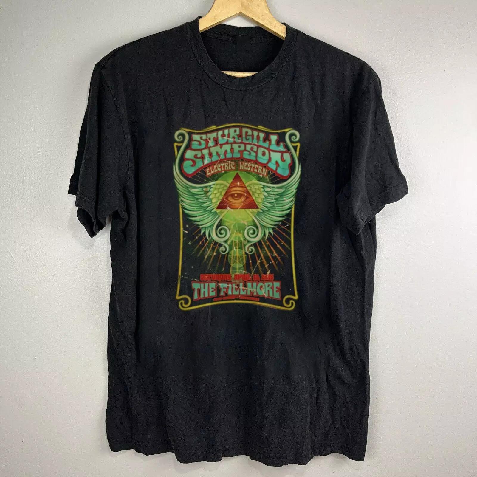 Sturgill Simpson Electric Western Fillmore Unisex S-234XL Shirt E1079 XXXXL