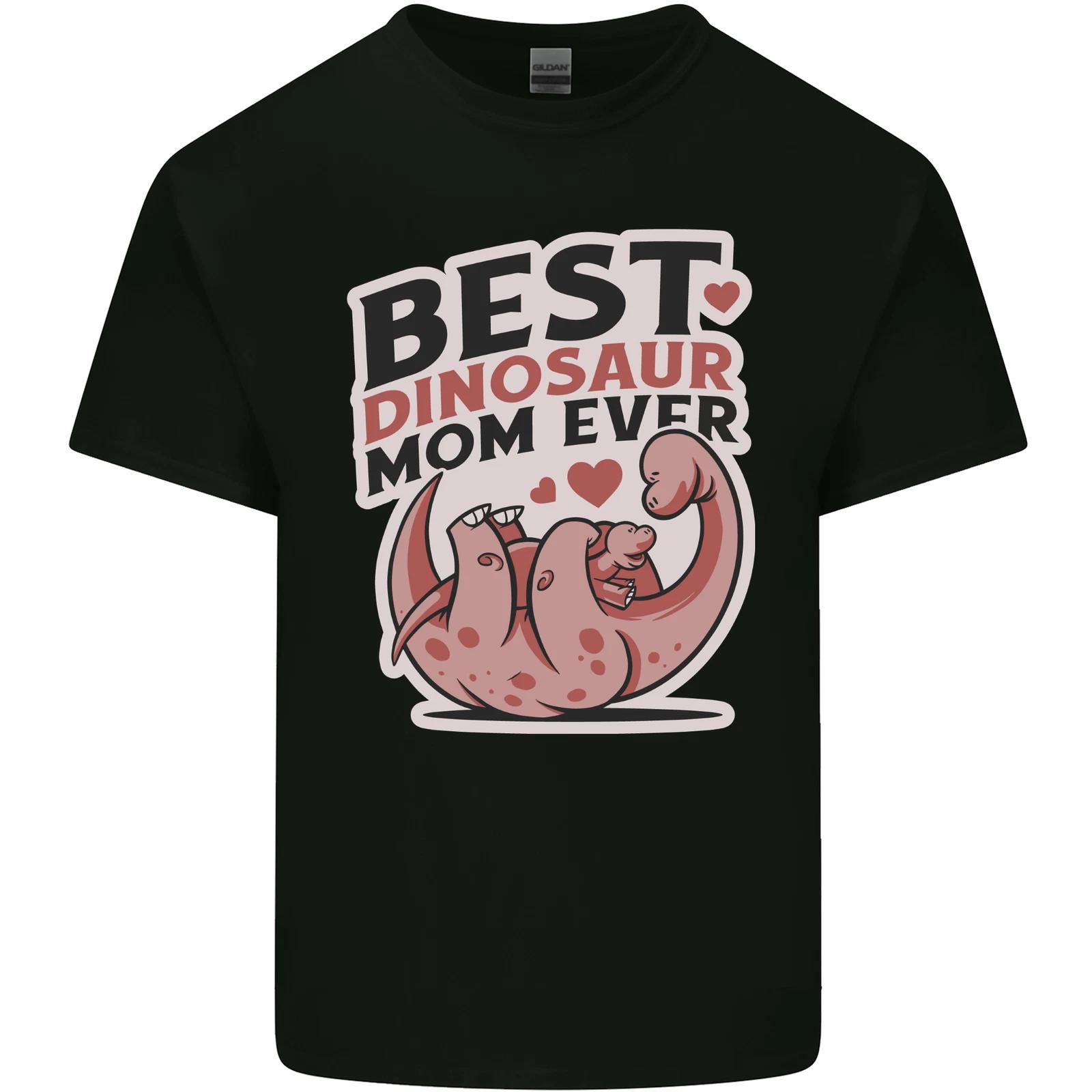 Best Dinosaur Mom Ever Mothers Day Kids T-Shirt Childrens S