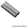 Accessories Fishing Copper Sleeves Wire Crimps Sleeves Fishing Fix Tube Double Barrel Tube