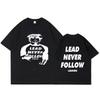 Rapper Chief Keef Lead Never Follow Leaders T Shirt Men Women Fashion Vintage Tshirt 100 Cotton Casual Soft Oversized Tshirts