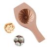 Premium Wood Bun Maker Pastry Shaping Tool For Artisanal Breads And Savory Pie Safe Comfortable Kitchen Essential
