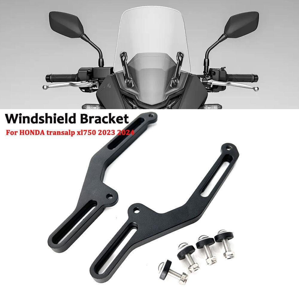 Windscreen Adjusters For HONDA Transalp Xl750  2024 CNC Windshield Bracket