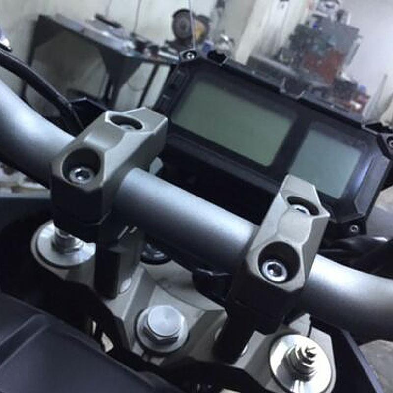 FOR YAMAHA MT09 Tracer 900 GT FZ09 XSR900 2015 - 2020Handlebar Bar Risers Barback Motorcycle Mount Handle Clamp Universal 2021