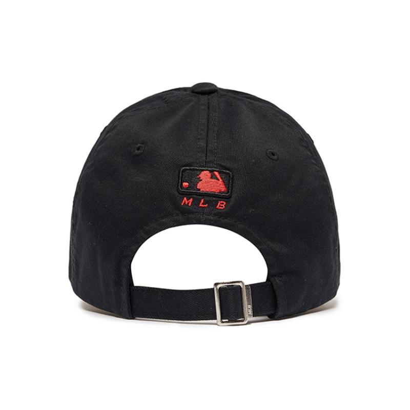 MLB Cotton Baseball Caps Unisex Fashion 3ACP0091N-50BKS