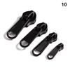 5/8Pcs 4 Sizes Universal Instant Fix Zipper Repair Replacement Slider Zippers