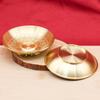 Brass Lotus Incense Holder & Burner for Sticks - Ideal for Sandalwood & Home Worship.