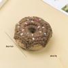 Creative Handmade Crochet Donut Keychain Pendant for Kids