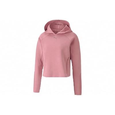 Evostripe Hooded Knit Sweater Women Sweater Pink Purple 585233-16