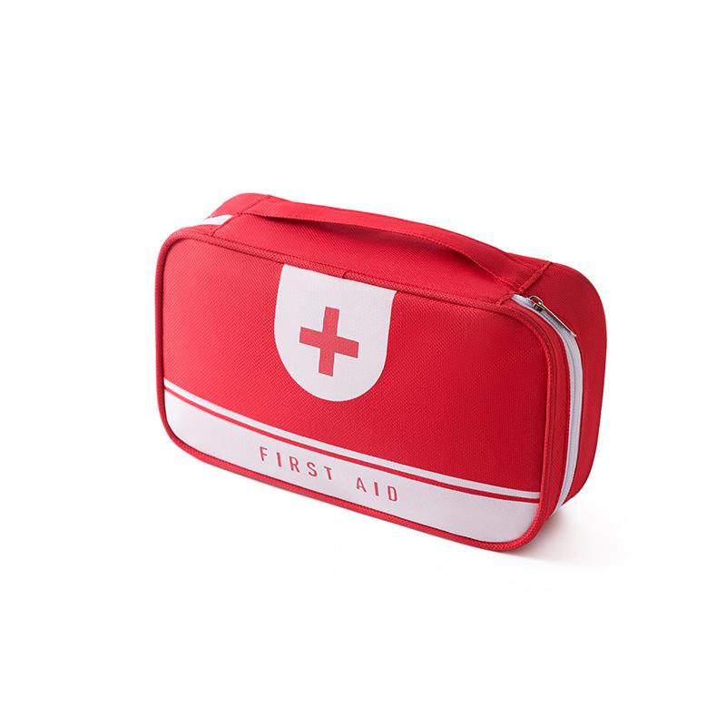 1Pc-Portable Emergency Medical Bag First Aid Storage Box For Household Outdoor Travel Camping Equipment Medicine Survival Kit
