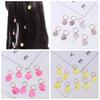 20pcs Metal Cuff Clips Dreadlocks Beads Headwear Hair Braid Tubes Shell Hair Rings Set  Decor