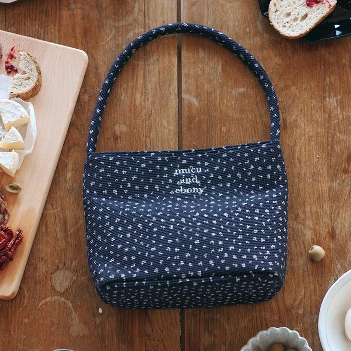 Nearest Bag _ Flower Navy