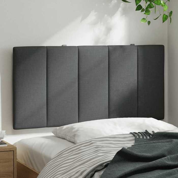 VidaXL Headboard Cushion Dark Grey 100 Cm Fabric 4019150