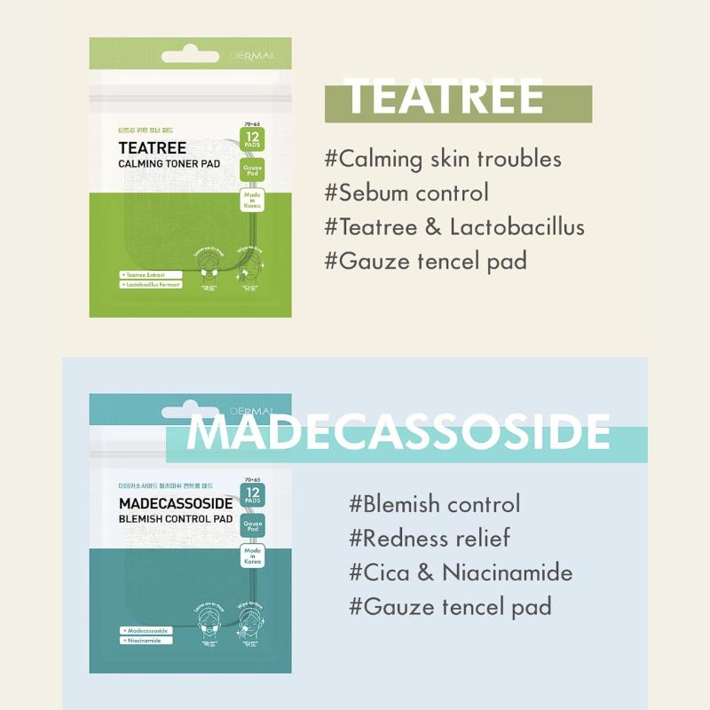 DERMAL Zestaw Próbny Toników w Płatkach 6 Rodzajów 12 Płatków/6 Rodzajów