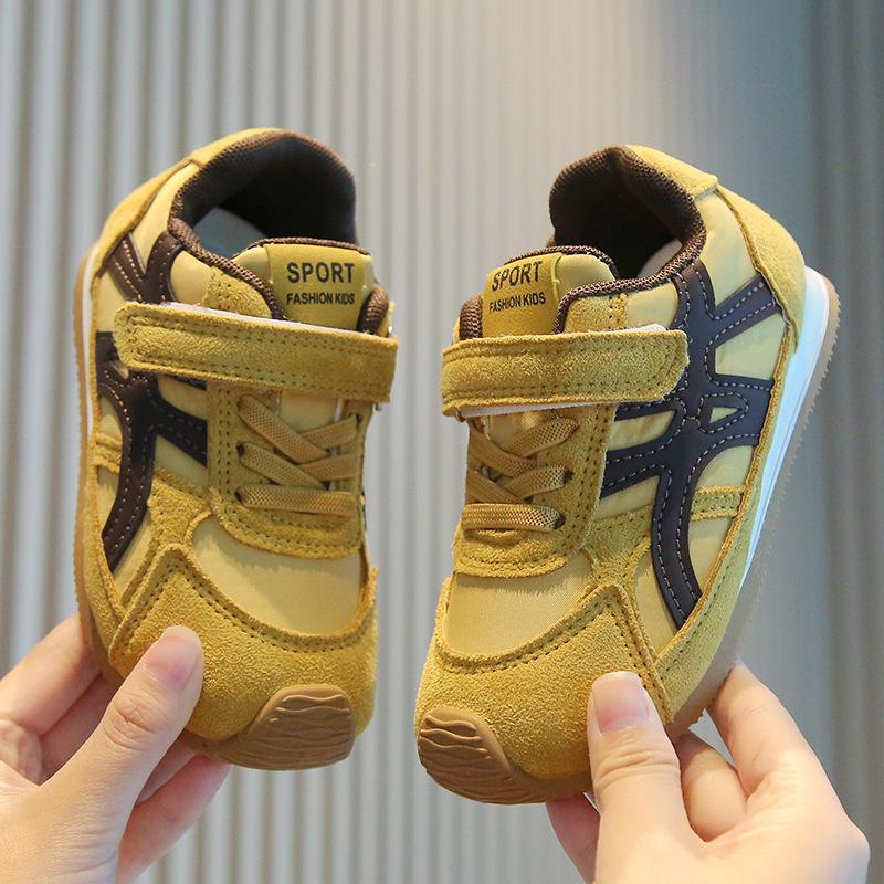 Children's Forrest Gump Shoes 2025 Spring and Autumn New Boys' Sports Shoes Korean Version of Girls' Casual Shoes Soft-soled Baby German Training Shoe