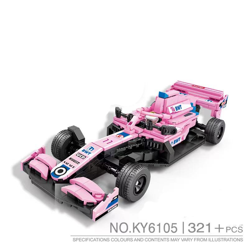 

KAZI новый роскошный автомобиль, модель автомобиля, строительные блоки, детские игрушки для мальчиков, собирающие машинки с откатным механизмом.