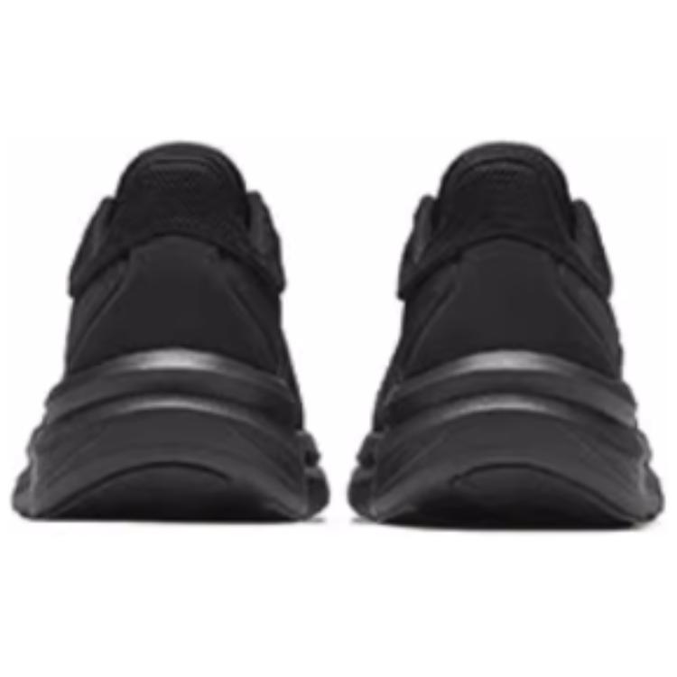 Anta Feihong Fabric Slip Resistant Abrasion Resistant Low Top Running Shoes Men's Black 912445507-4