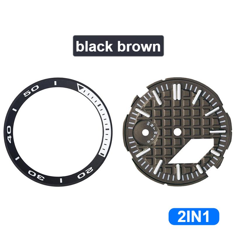 Für Casioak GA2100 Zifferblattring Uhrenzifferblatt Index Zubehör MOD Kit Modifizierter Indexring Lume Für Casio G-SHOCK