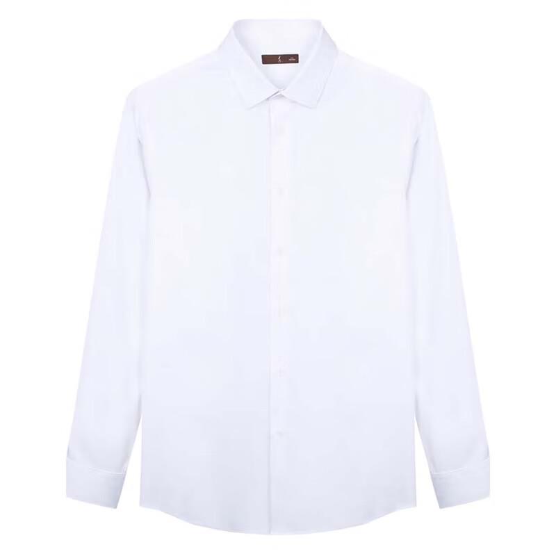 TRIES Men's Lightweight Business Long-Sleeve Shirt