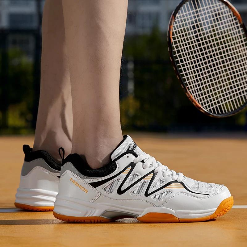 Quality Men Badminton Shoes Professional Male Non Slip Sneakers for Tennis Footwears