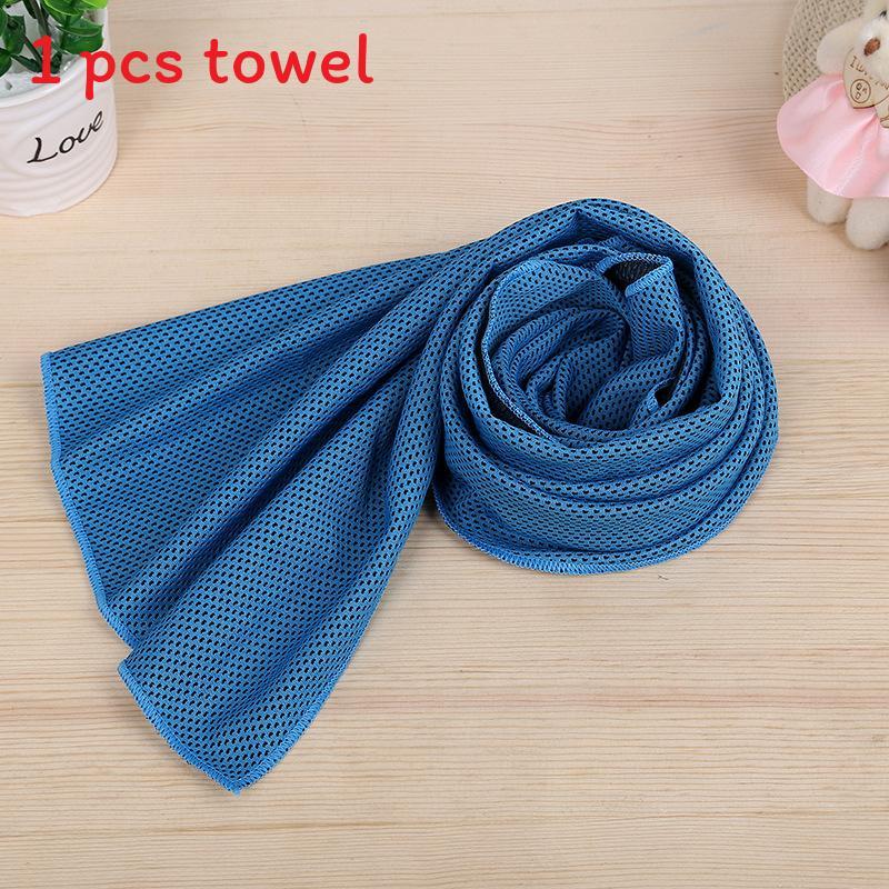 Outdoor Cooling Towel Polyester Fast Dry Ice Cold Sports Towel For Yoga Fitness