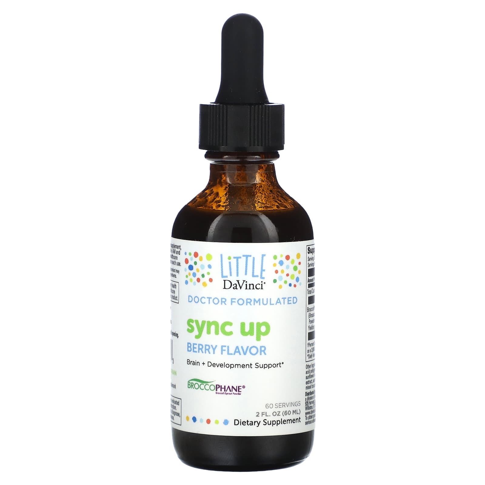 

Little DaVinci, Sync Up, Berry, 2 fl oz (60 ml)