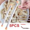 5-25Pcs Earthworm Hooking Needle Worm Baiting Needle Stainless Steel Worm Fishing Needle Fishing Rigging Needle Fishing Accessor