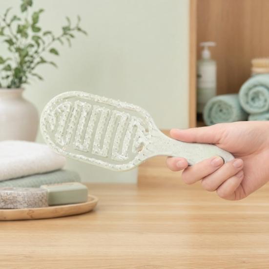 Vented Hair Brush with Ergonomic Handle Blow Fast Drying Scalp Massage