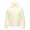 Skechers Outdoor Series Warm Breathable Comfortable Solid Color Hooded Down Jacket Women Outerwear P425W185-00V7