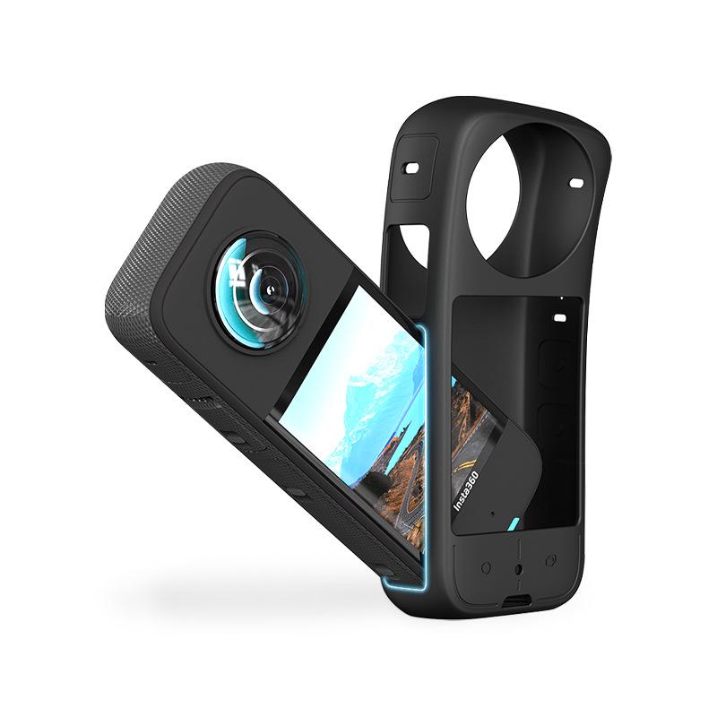 Insta360 X3/X4 Panorama-Actionkamera Objektivschutz Silikonhülle