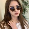 UV Protection Ins Sunglasses Trend Vintage Eyewear Cool Round Frame Sunglasses  Outdoor