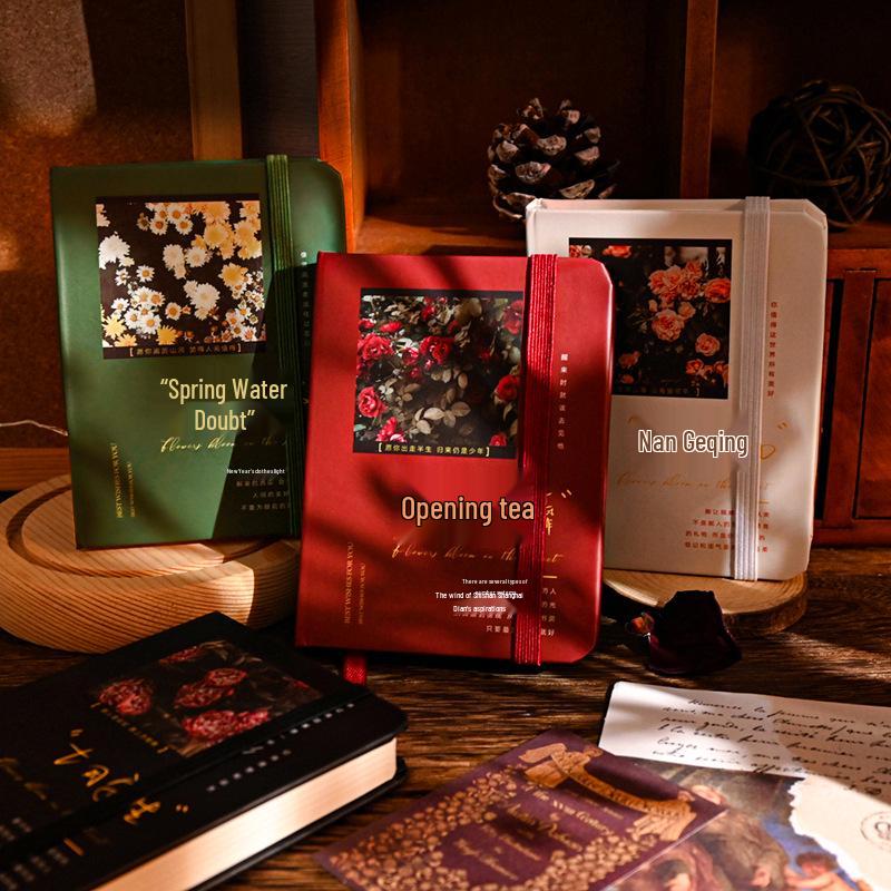 Mini A7 Retro Literary Notebook: Thick, High-Value, Portable Pocket Book