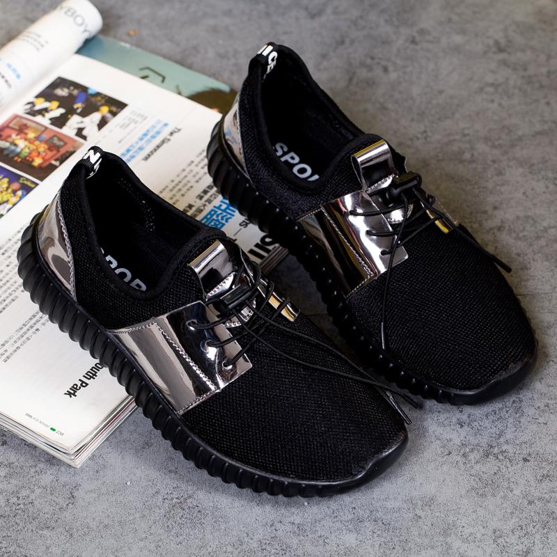 Fashion PARZIVAL Summer Men Sneakers Shoes Soft Bottom Non-slip Knit Breathable Women Walking Casual Shoes Outdoor Sports Shoes Unisex