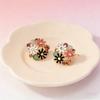Stylish, elegant, and charming floral earrings for fashion enthusiasts