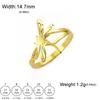 Teamer Dragonfly Ring for Women Stainless Steel Gold Color Widelife Insect Ring Delicate Anniversary Party Jewelry Wholesale