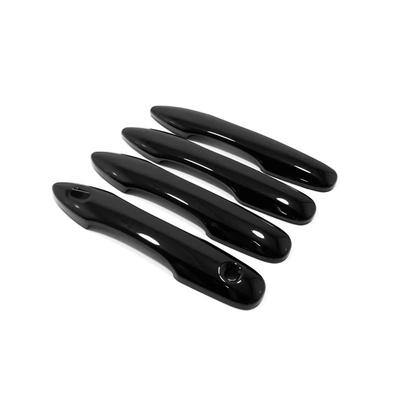 Pour Toyota bZ4X -2024 2025 Pour Subaru Solterra ABS Chrome Cache-poignée de porte Garnitures Autocollant Accessoires de style de voiture