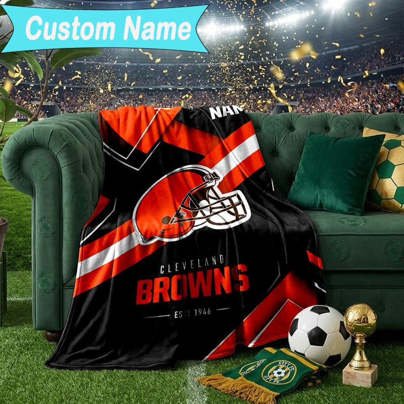 Custom Name Blanket Bengals Helmet Blanket Bedding Blanket for Travel, Camping, Living Rooms, Offices, Sofas, Fan Christmas Gift