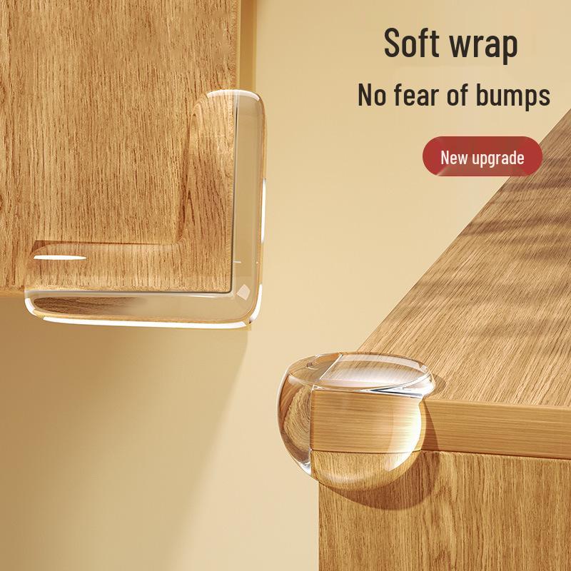 Silicone Safety Corner Protector Anti-Collision Strip for Windows and Tables