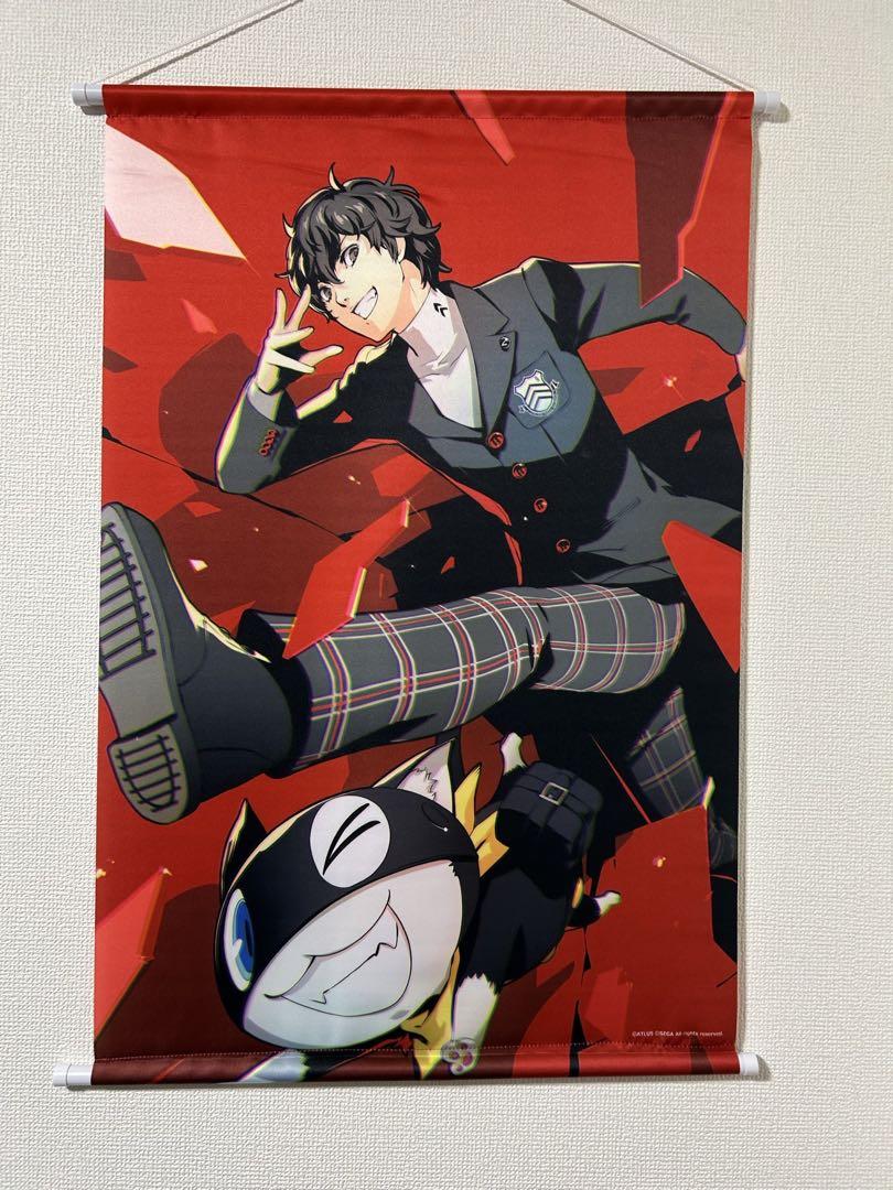 

[Б/У] Гобелен Persona 5 - Протагонист Моргана - Бонус Ebiten